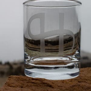 Whiskey Glass on a rock